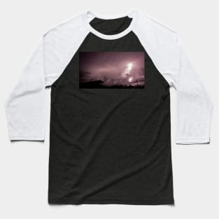 lightning in the sky Baseball T-Shirt